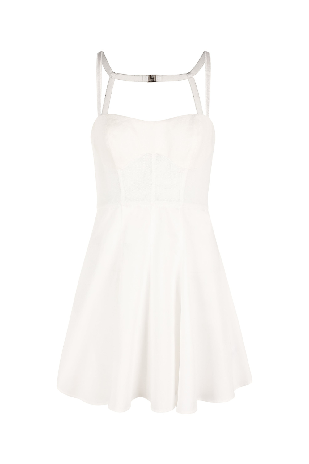 MINI SLOANE DRESS - WHITE