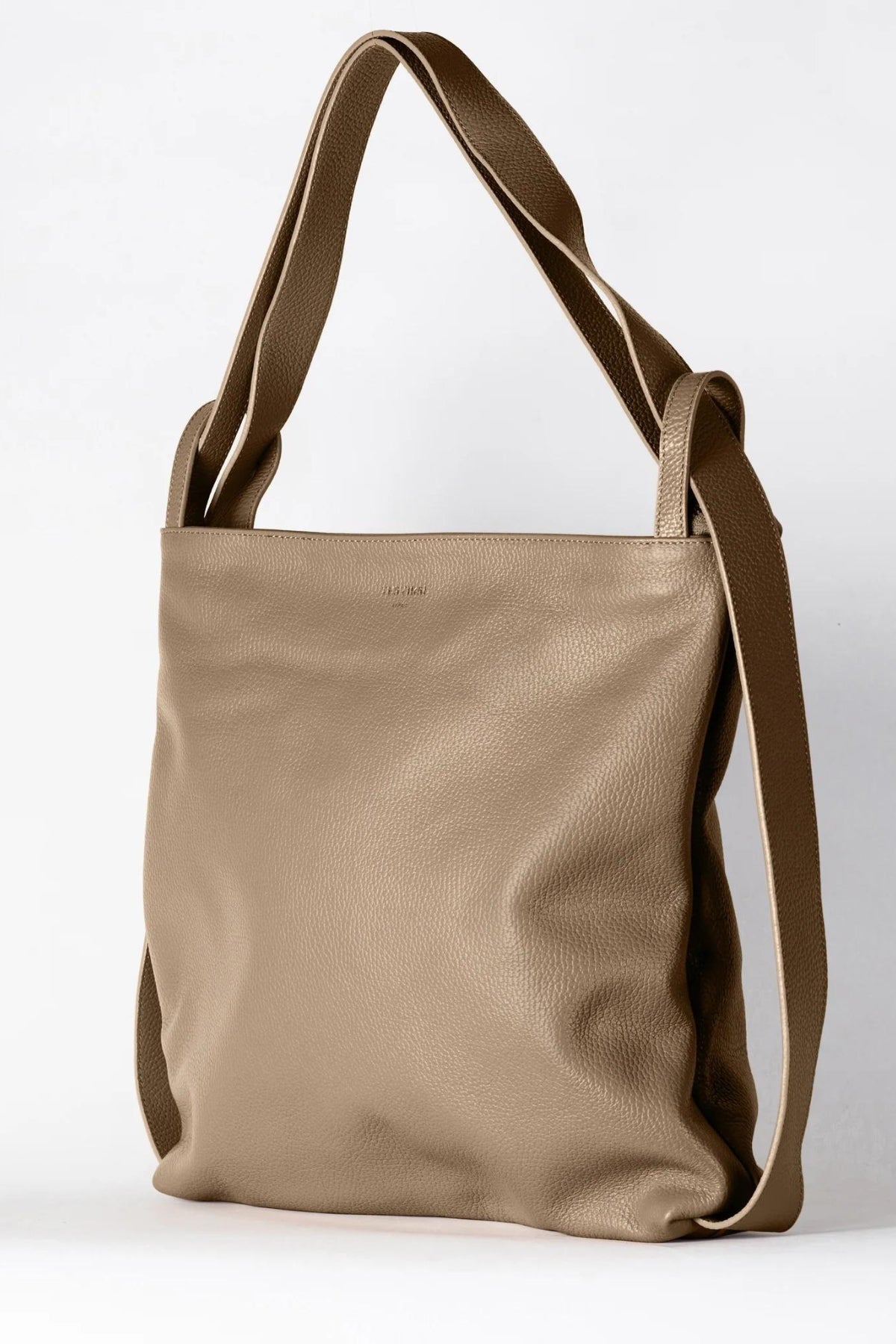Bella XL Taupe 2-in-1 Convertible Backpack Tote