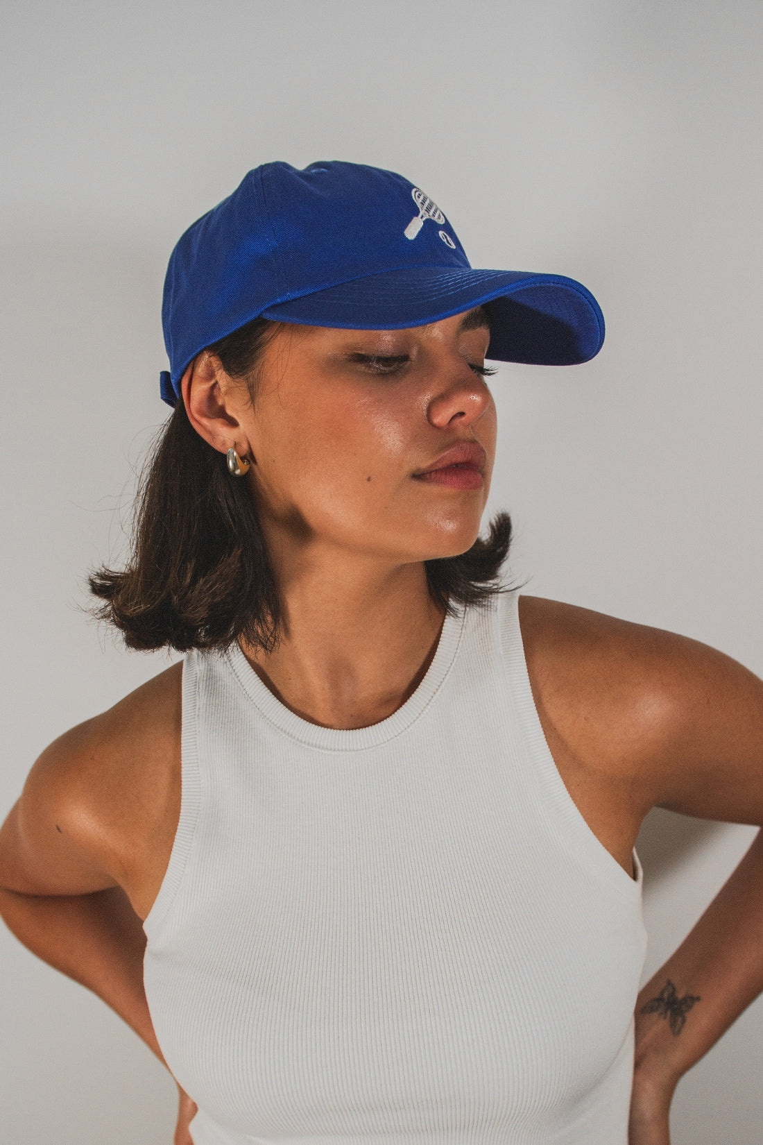 Tennis Pro Cap | Blue/White