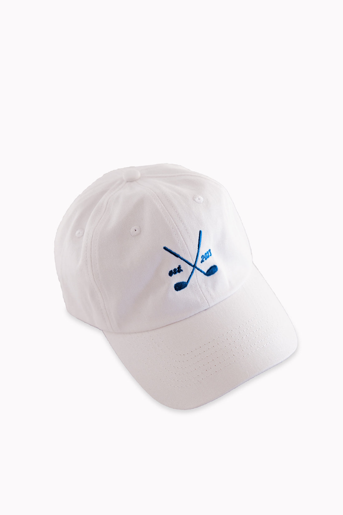 &quot;A&quot; Game Golf Cap | White/Blue