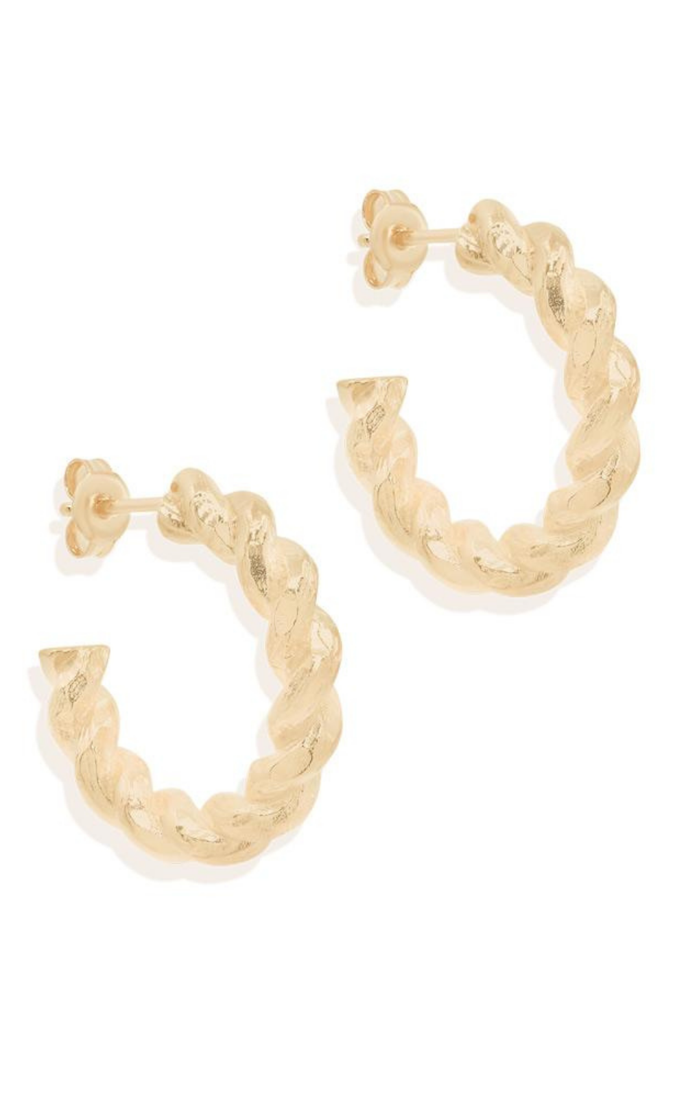 Divine Fate Large Hoops - Gold