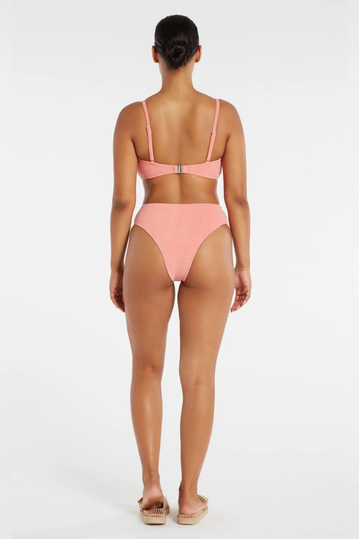 Vacationer Bralette Bikini | Coral