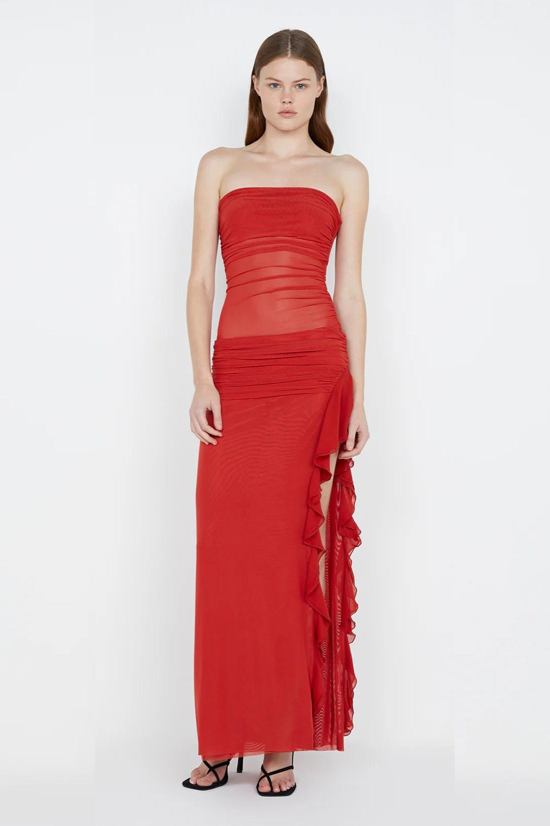 Celyse Strapless Dress | Rouge