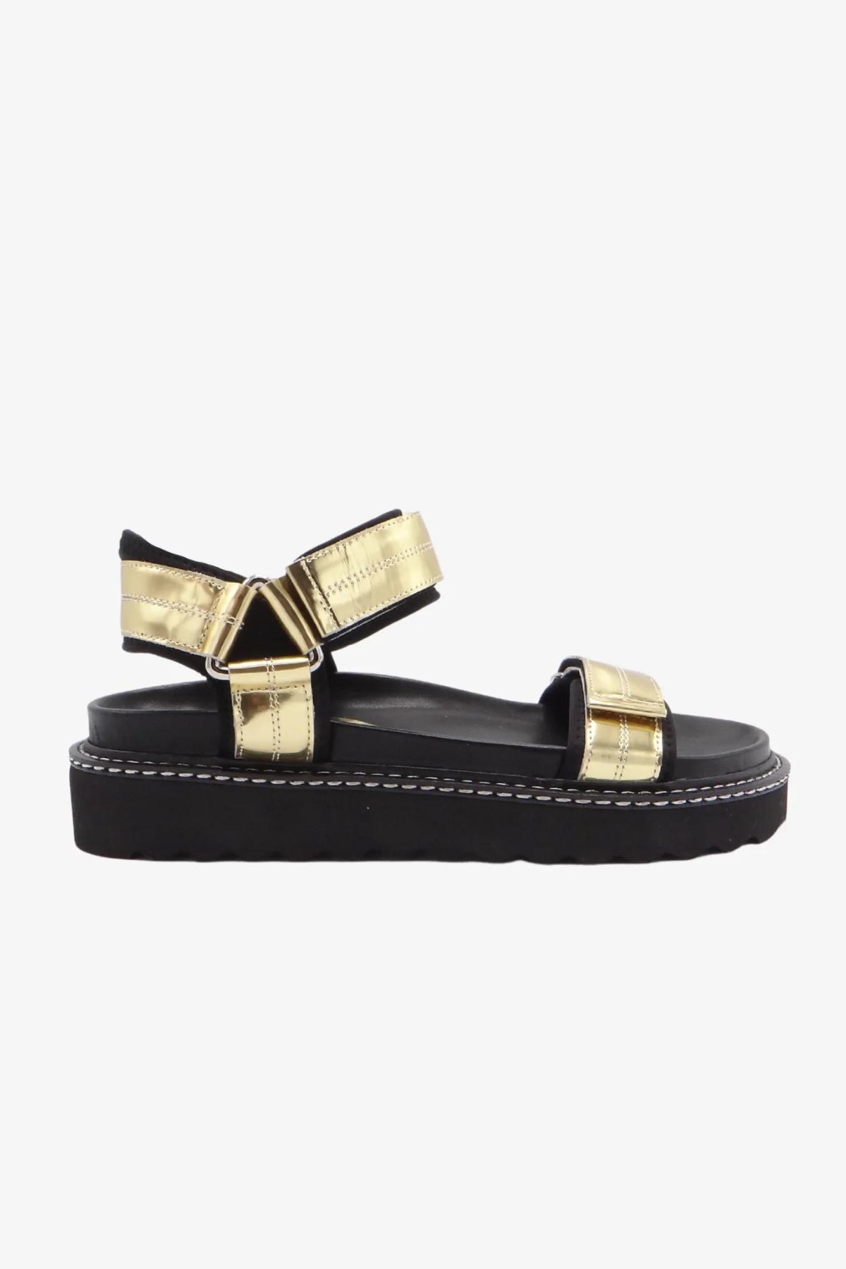 Roni Sandal Mirror | Gold