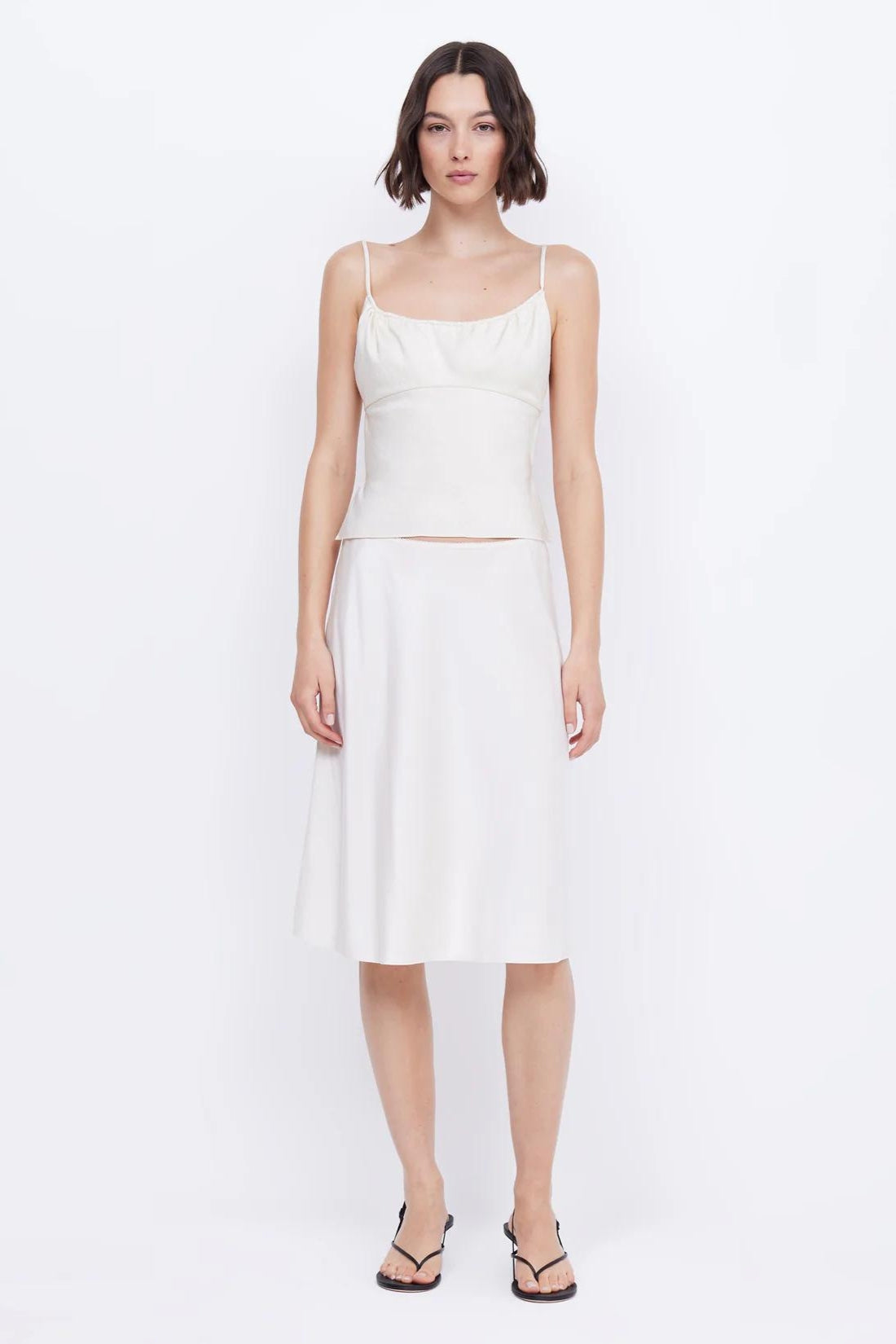 Gathered Cami | Cream