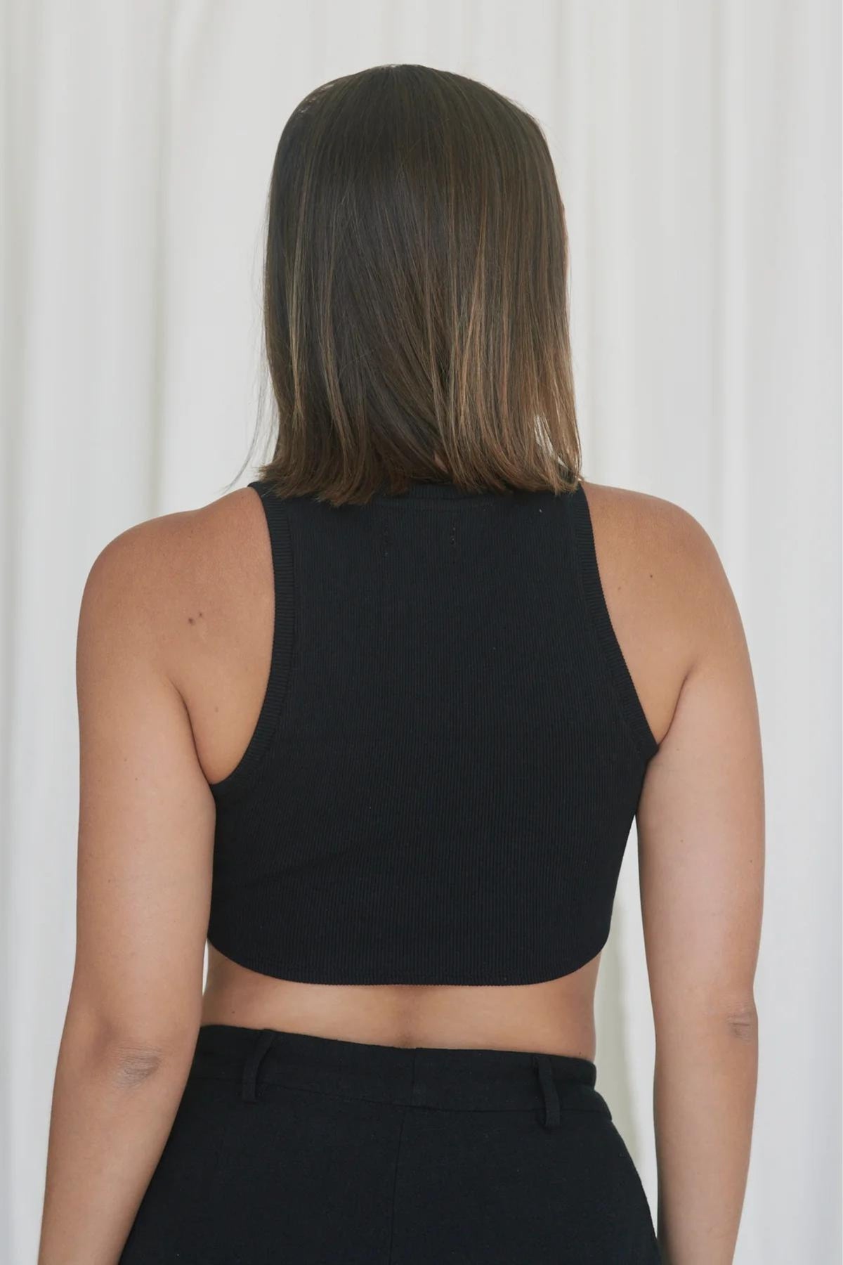 Arlo Crop | Black