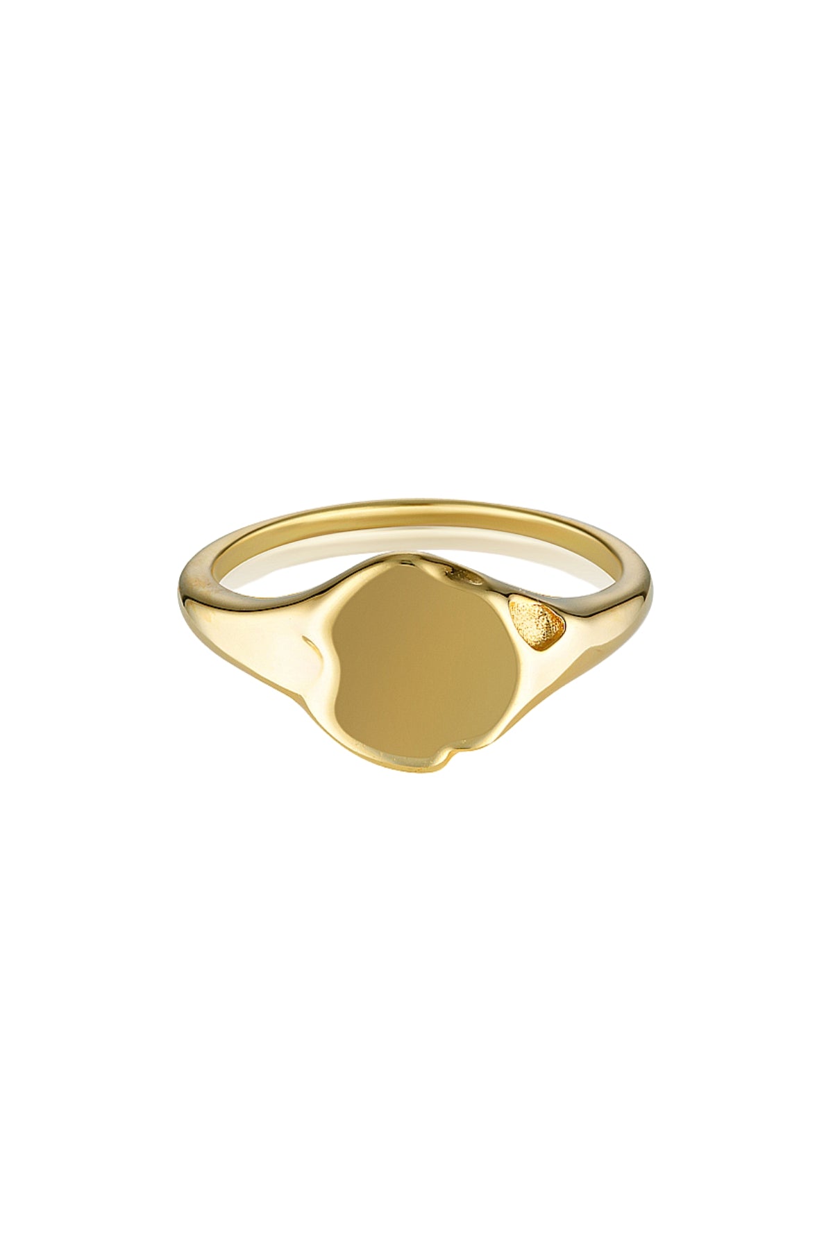 Amelie Signet Ring | Gold