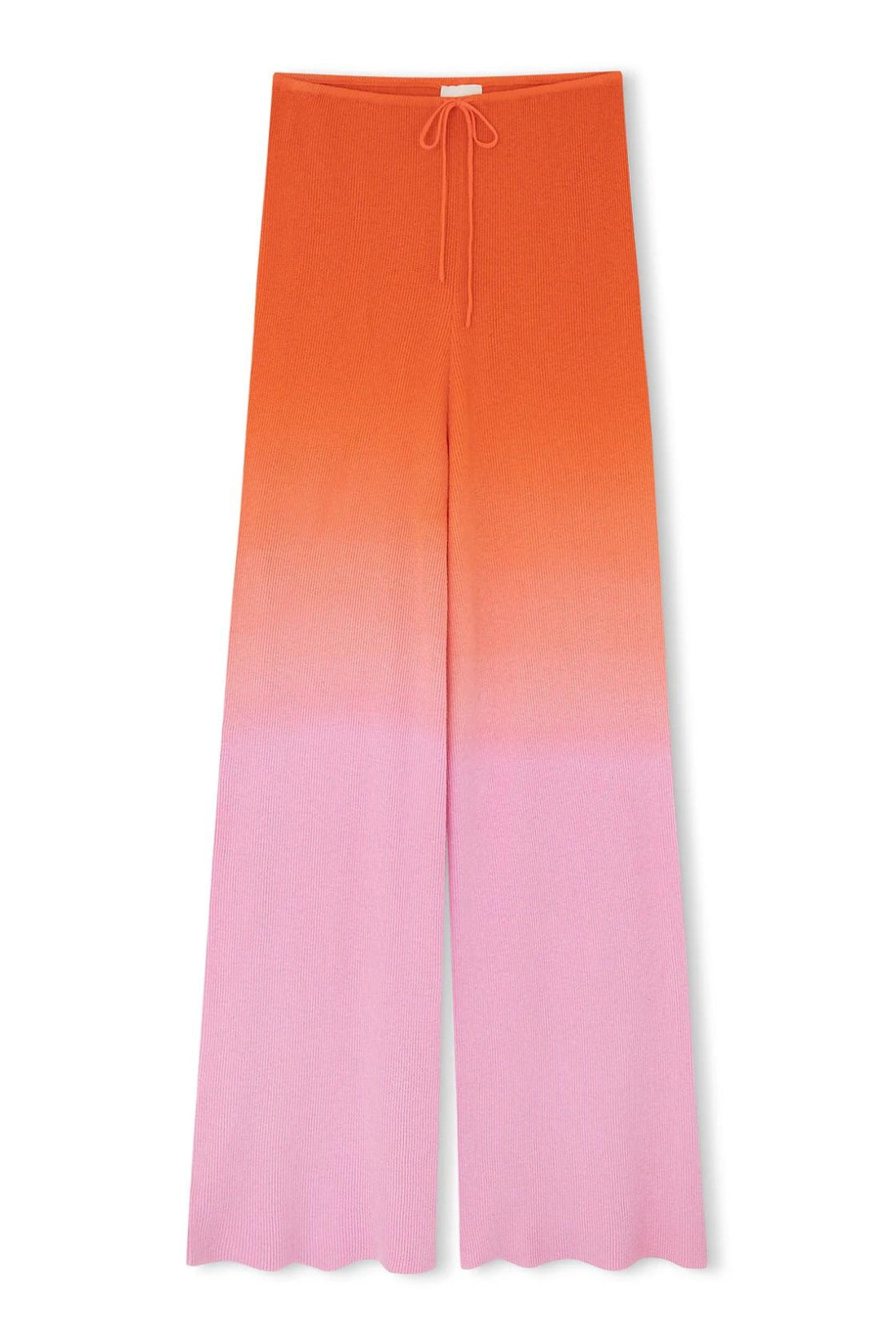 Merino Blend Knit Pant | Pink Ombre