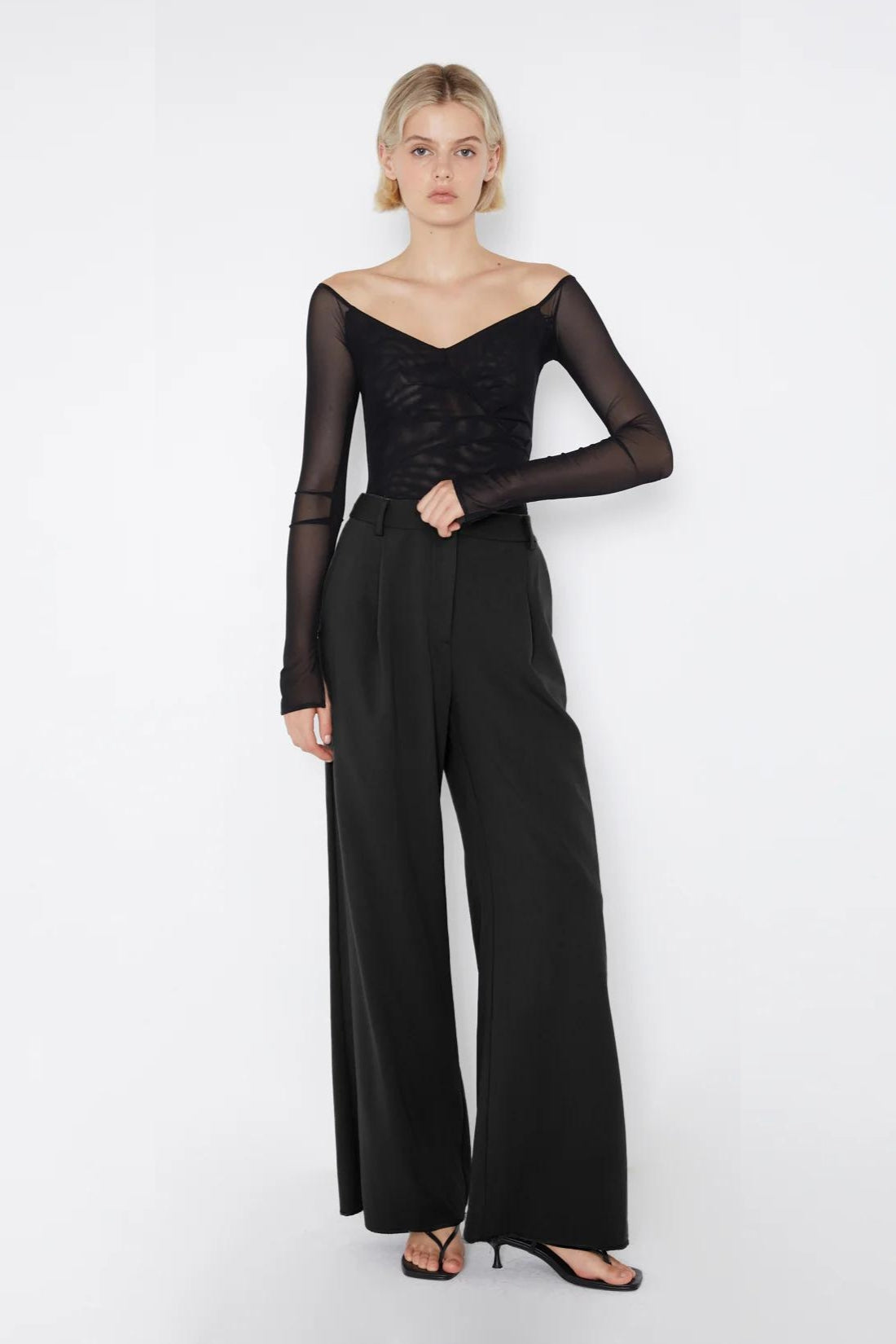 Marissa Straight Pant | Black