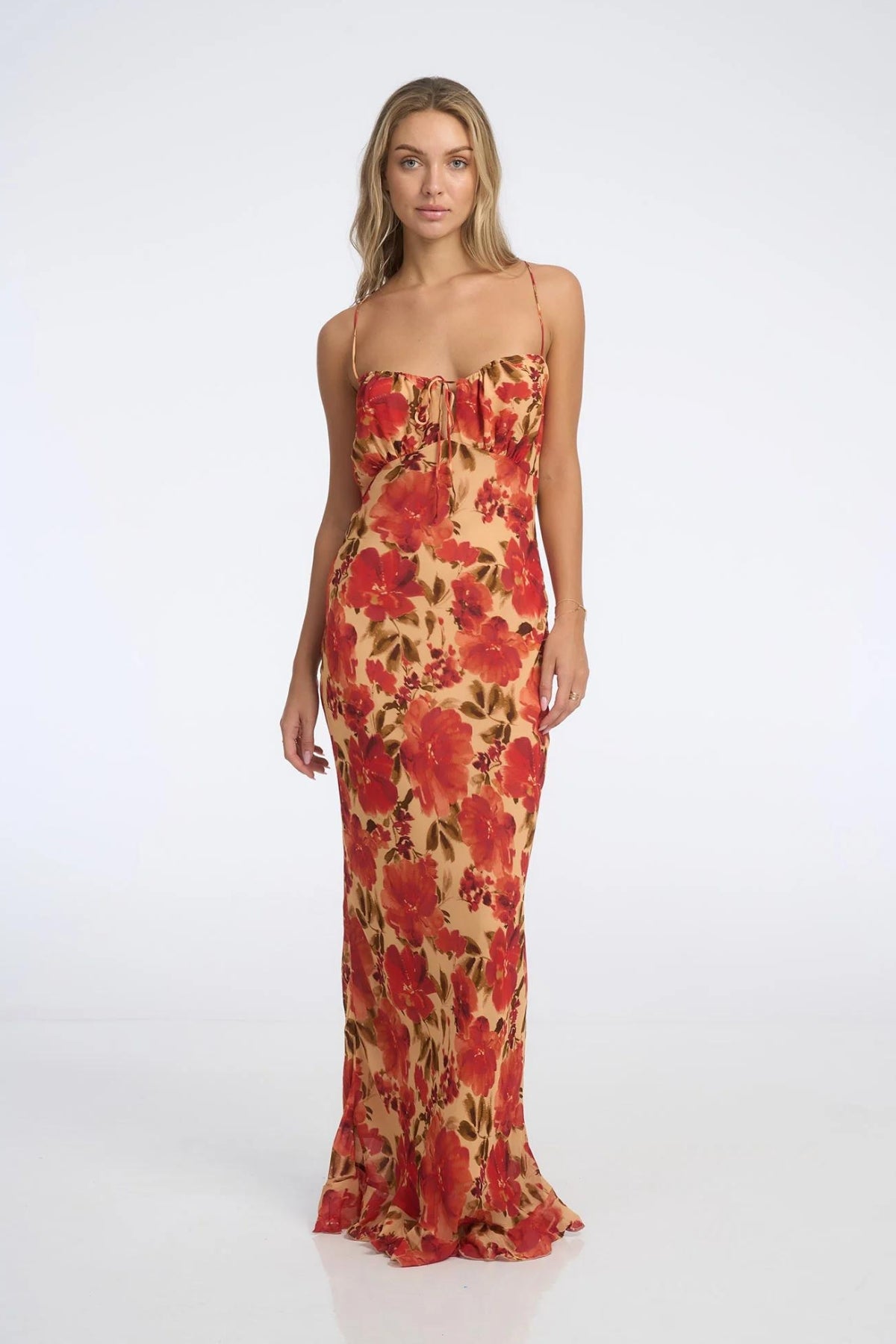 Marta Maxi Dress | Camellia Floral