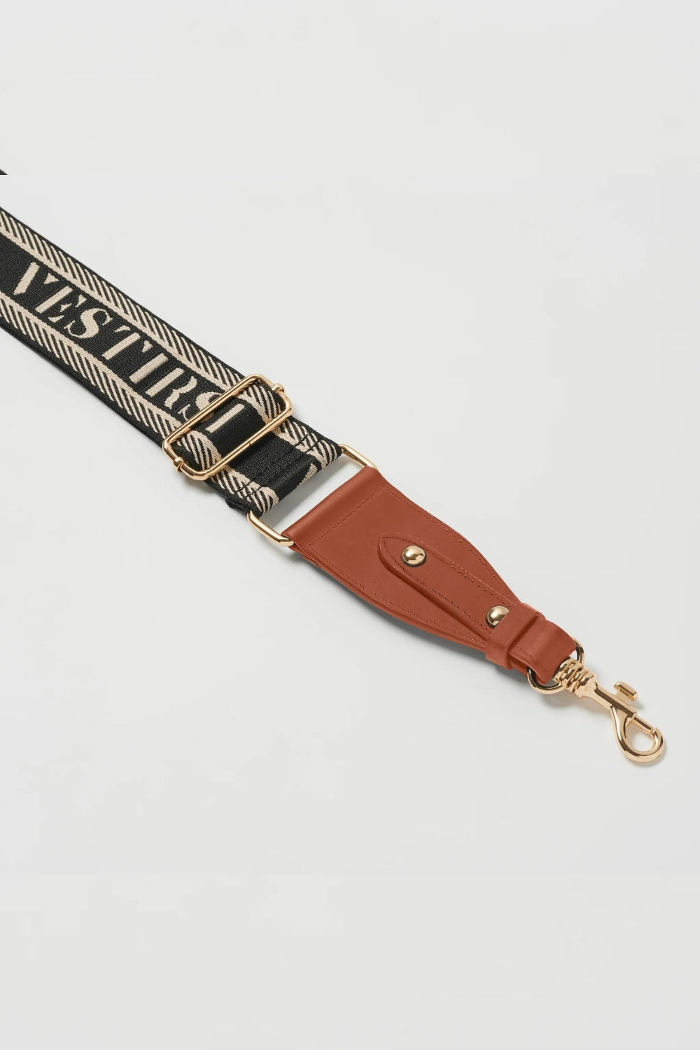 VESTIRSI Woven Strap - Tan Smooth Leather