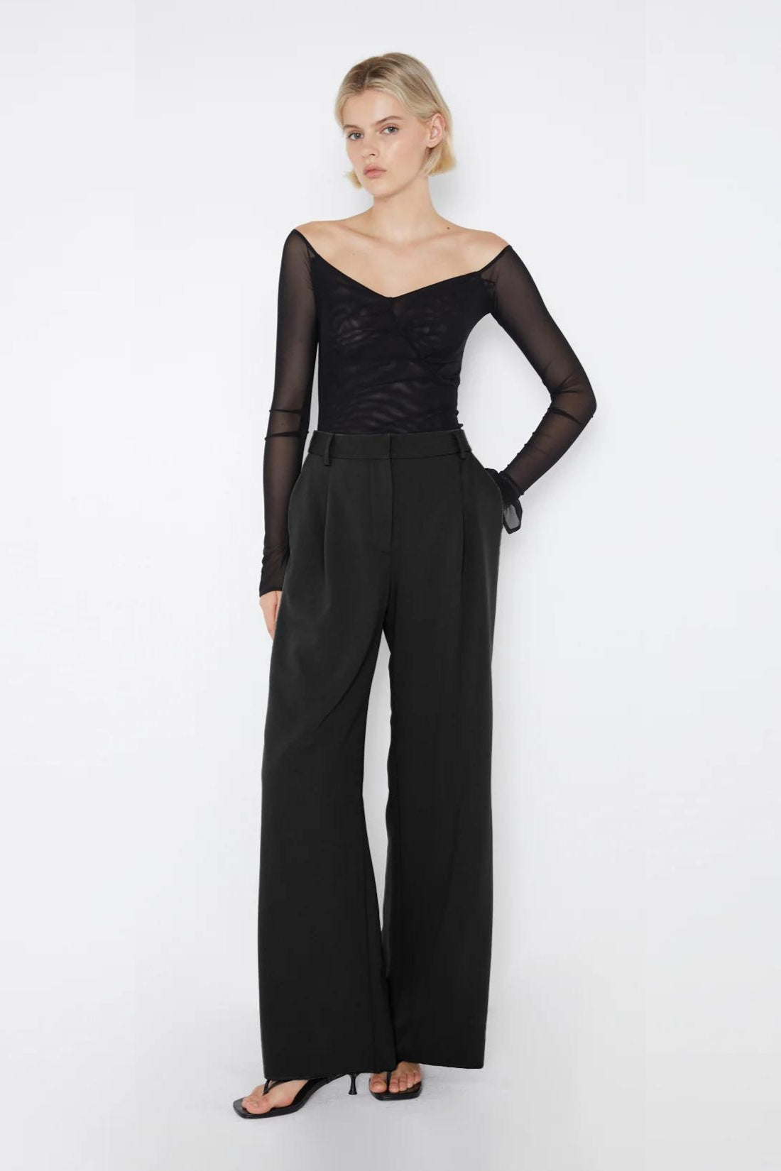 Marissa Straight Pant | Black