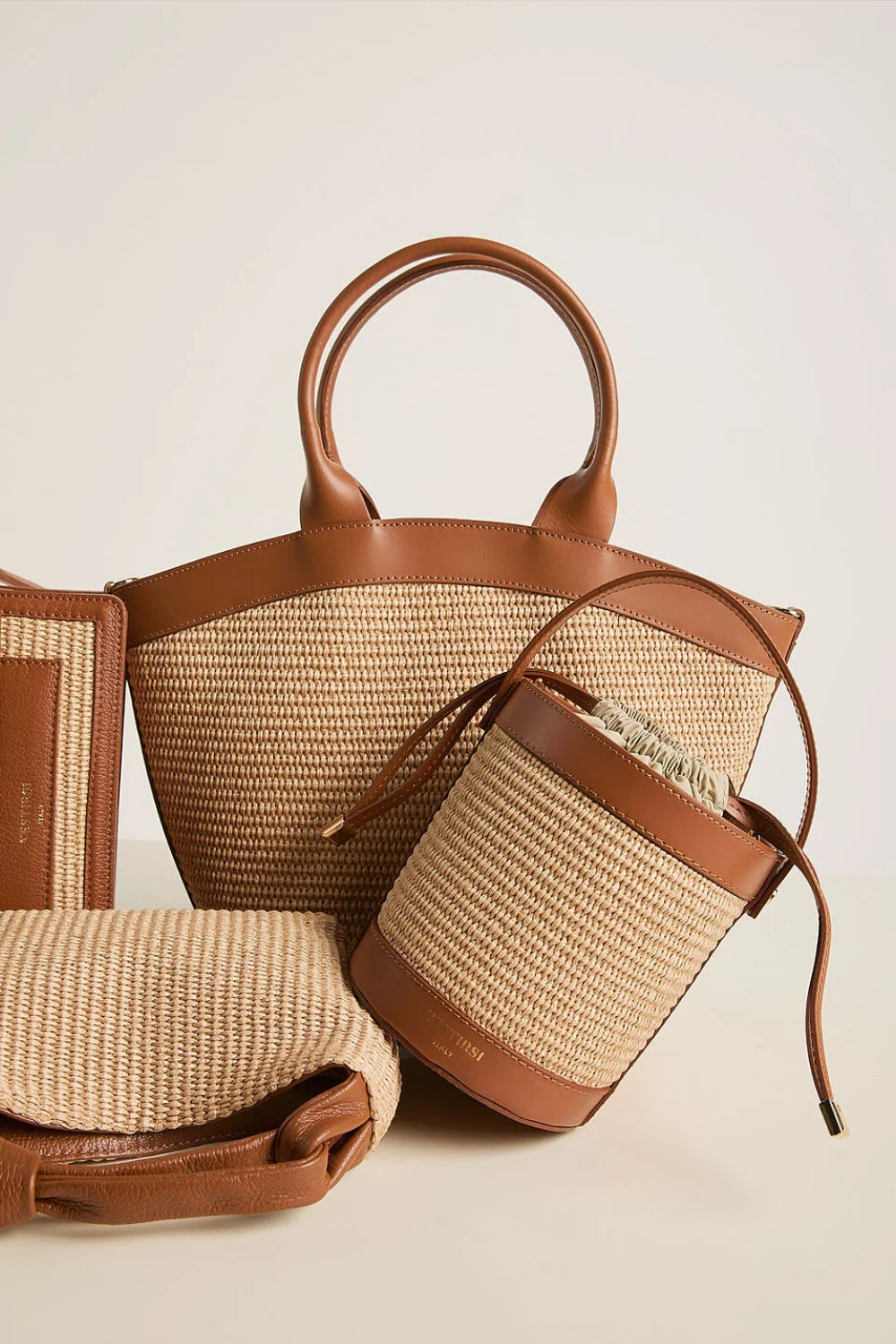 Lee Raffia Basket Bag