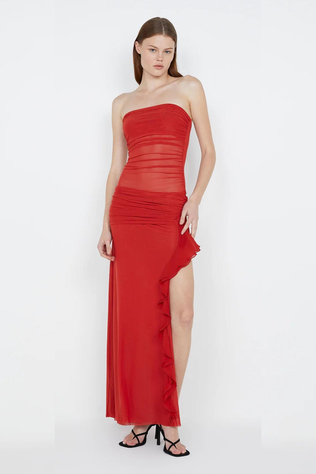 Celyse Strapless Dress | Rouge