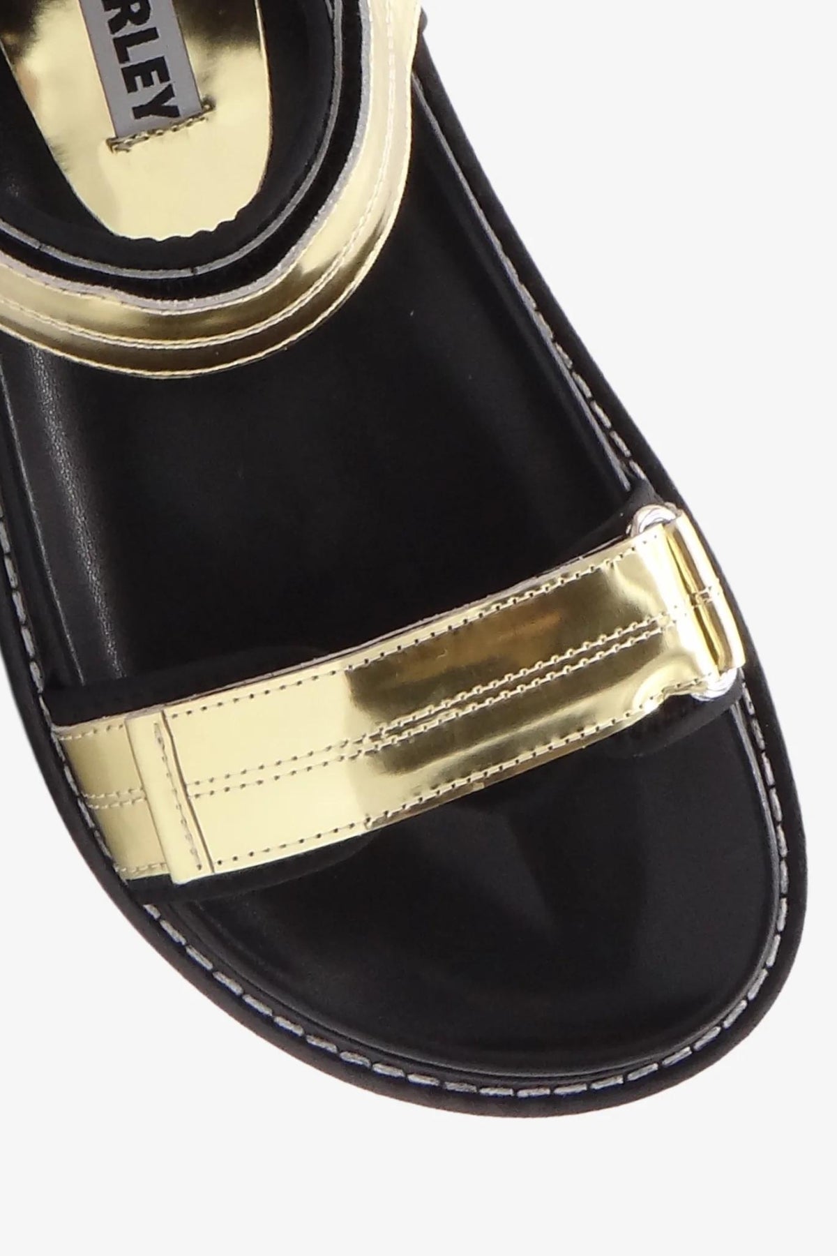 Roni Sandal Mirror | Gold