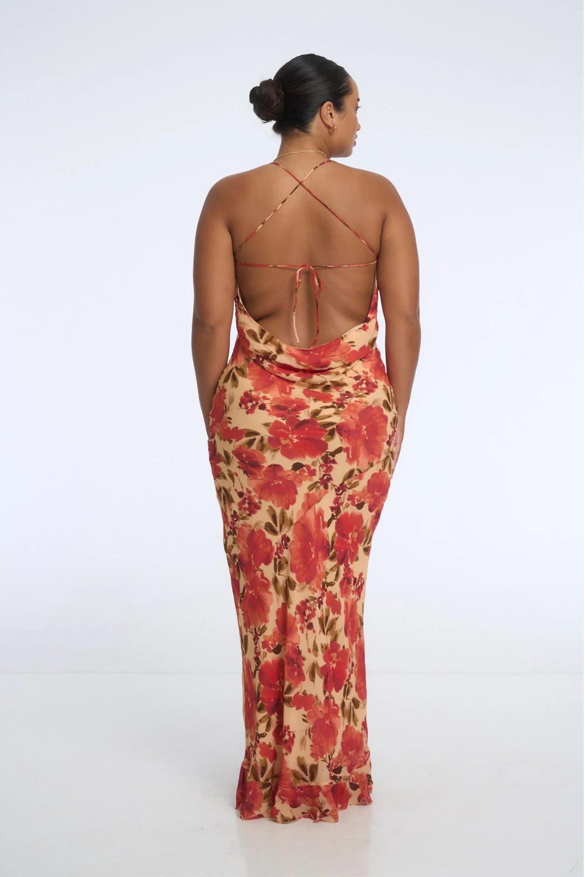 Marta Maxi Dress | Camellia Floral