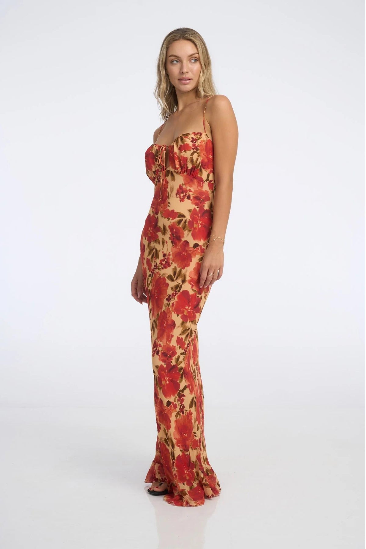 Marta Maxi Dress | Camellia Floral