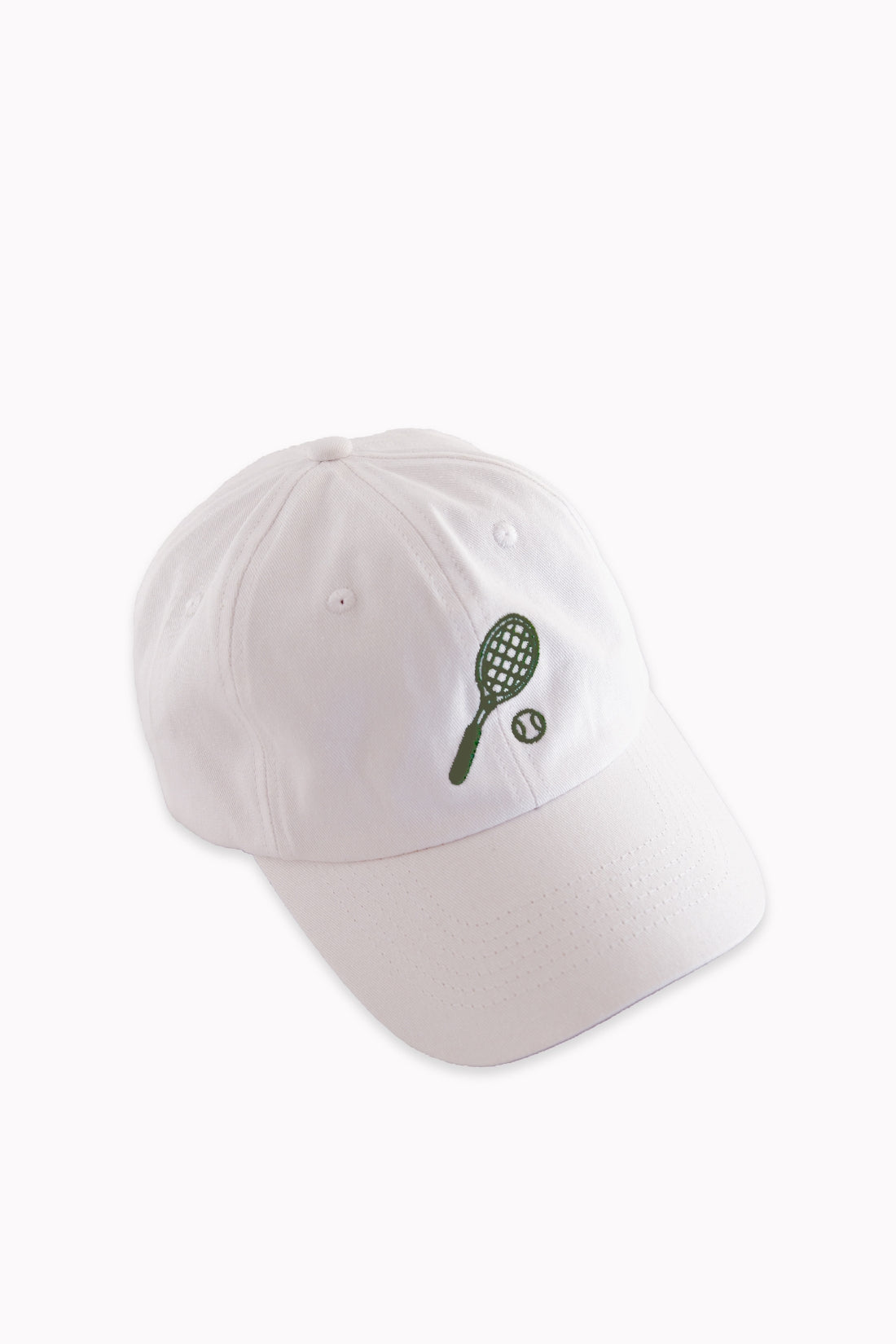 Tennis Pro Cap | White/Olive