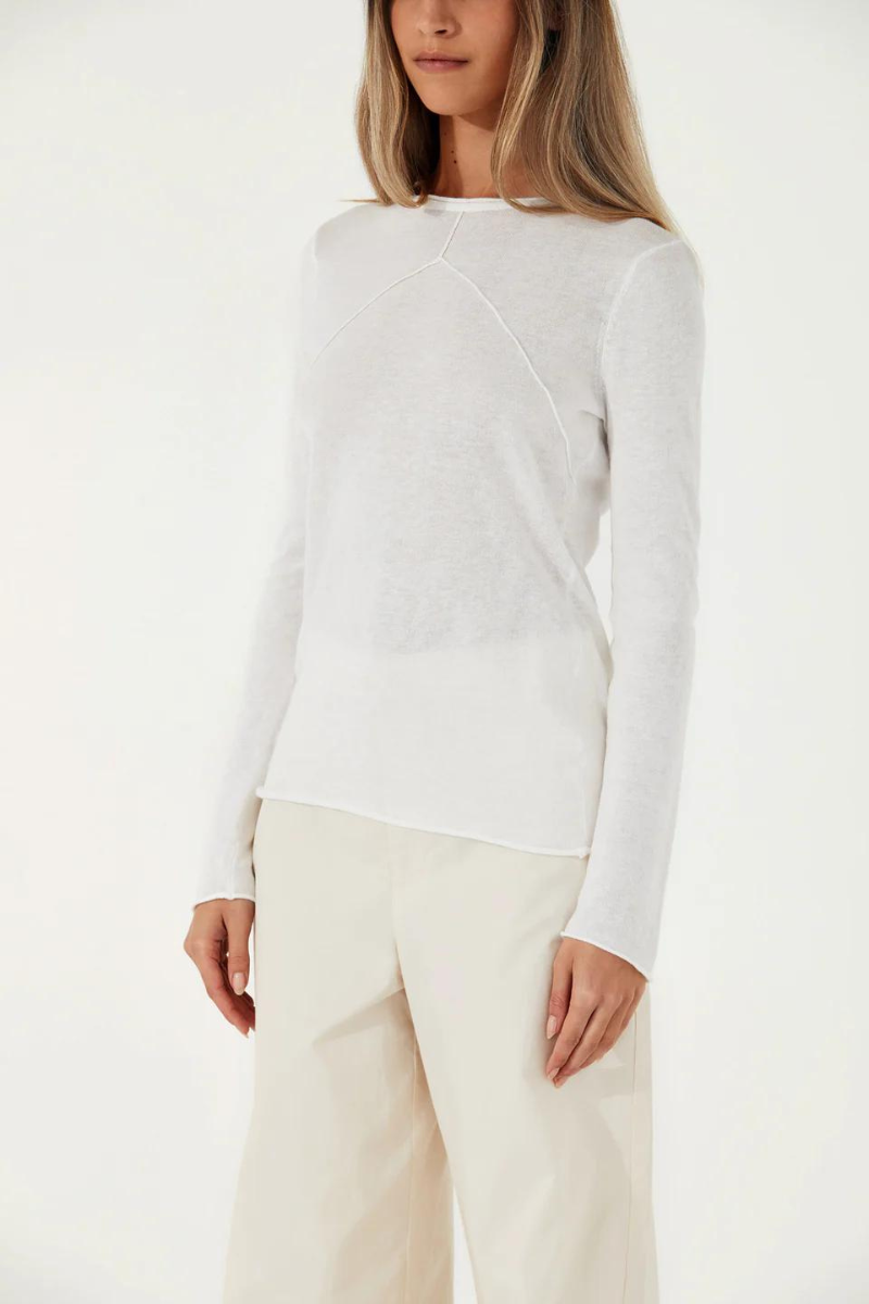 Shea Knit Panelled Top