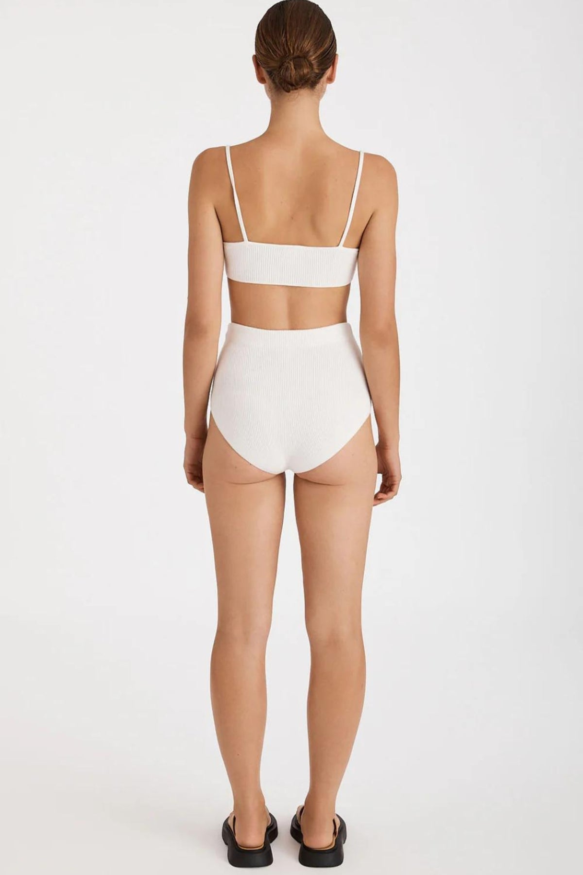 Knitted Bralette | White