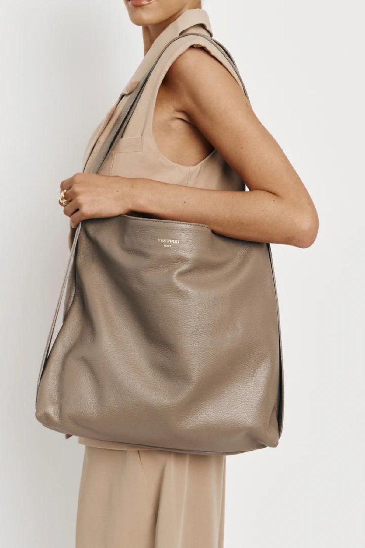 Bella 2-in-1 Convertible Backpack Tote | Taupe