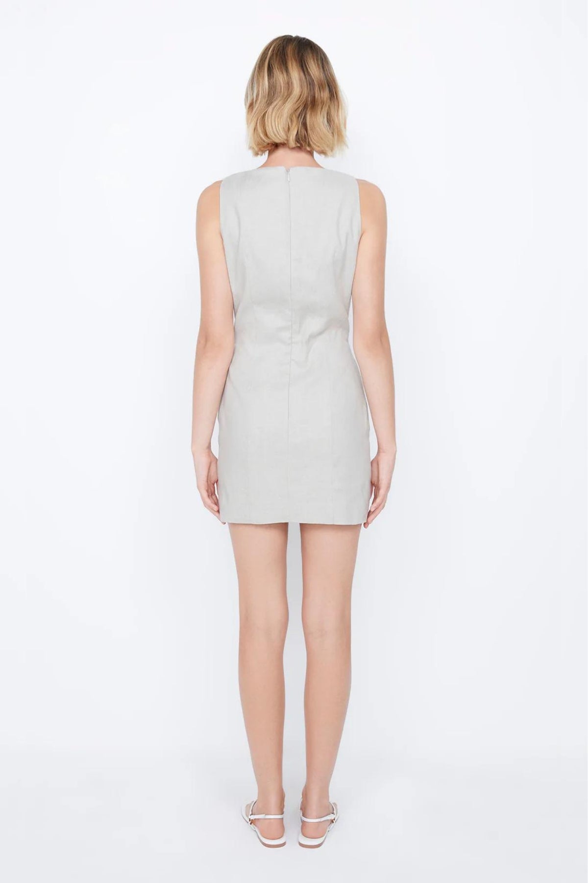 Caro Mini Dress | Stone