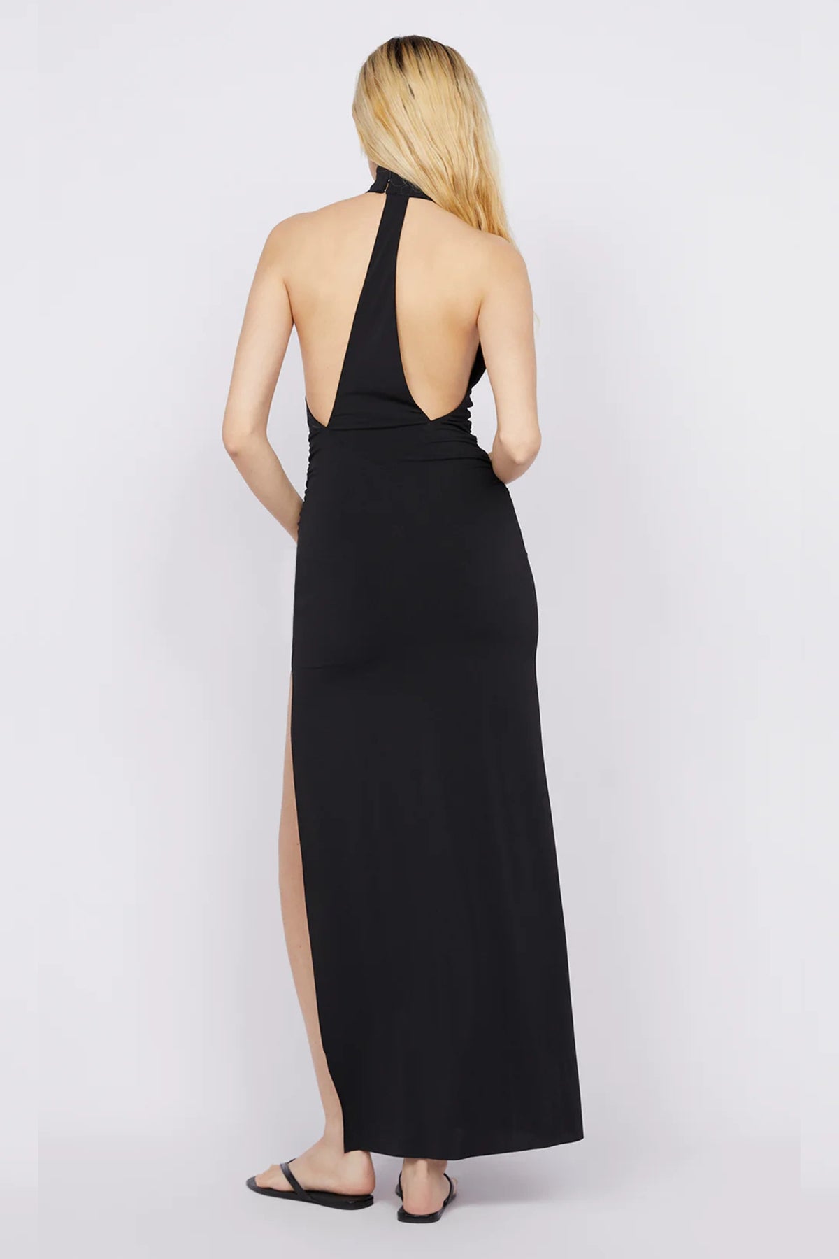 Larsen Racer Dress | Black