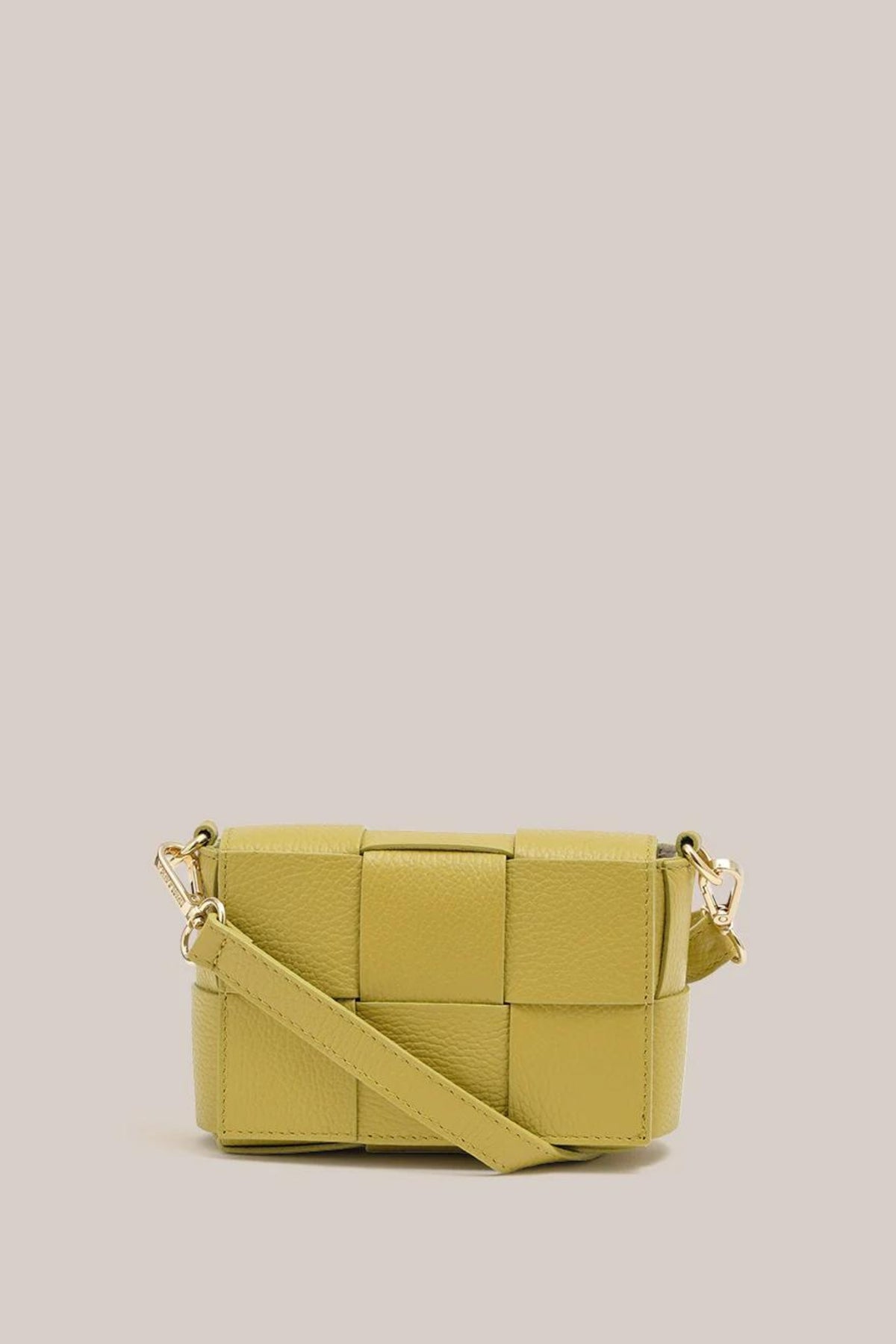 Margot Mini Woven Bag | Pistacchio