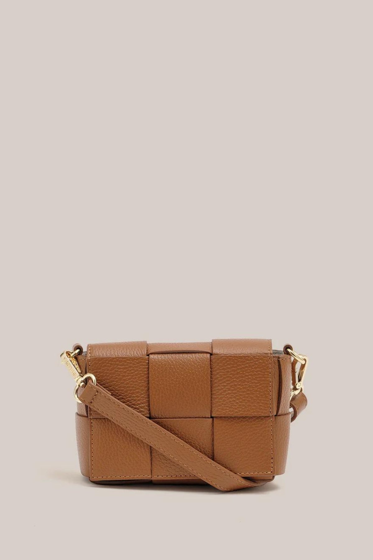 Margot Mini Woven Bag | Tan