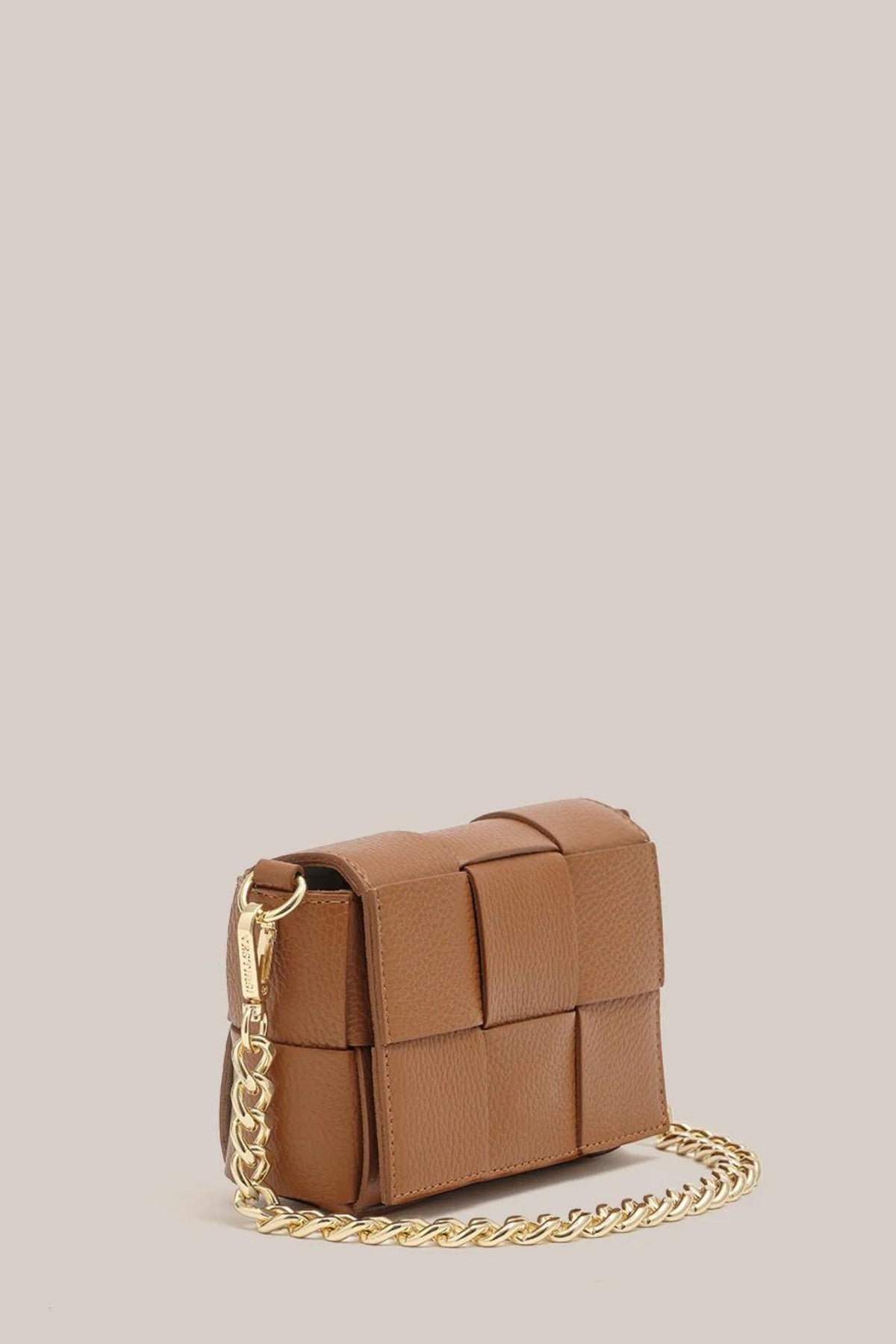 Margot Mini Woven Bag | Tan