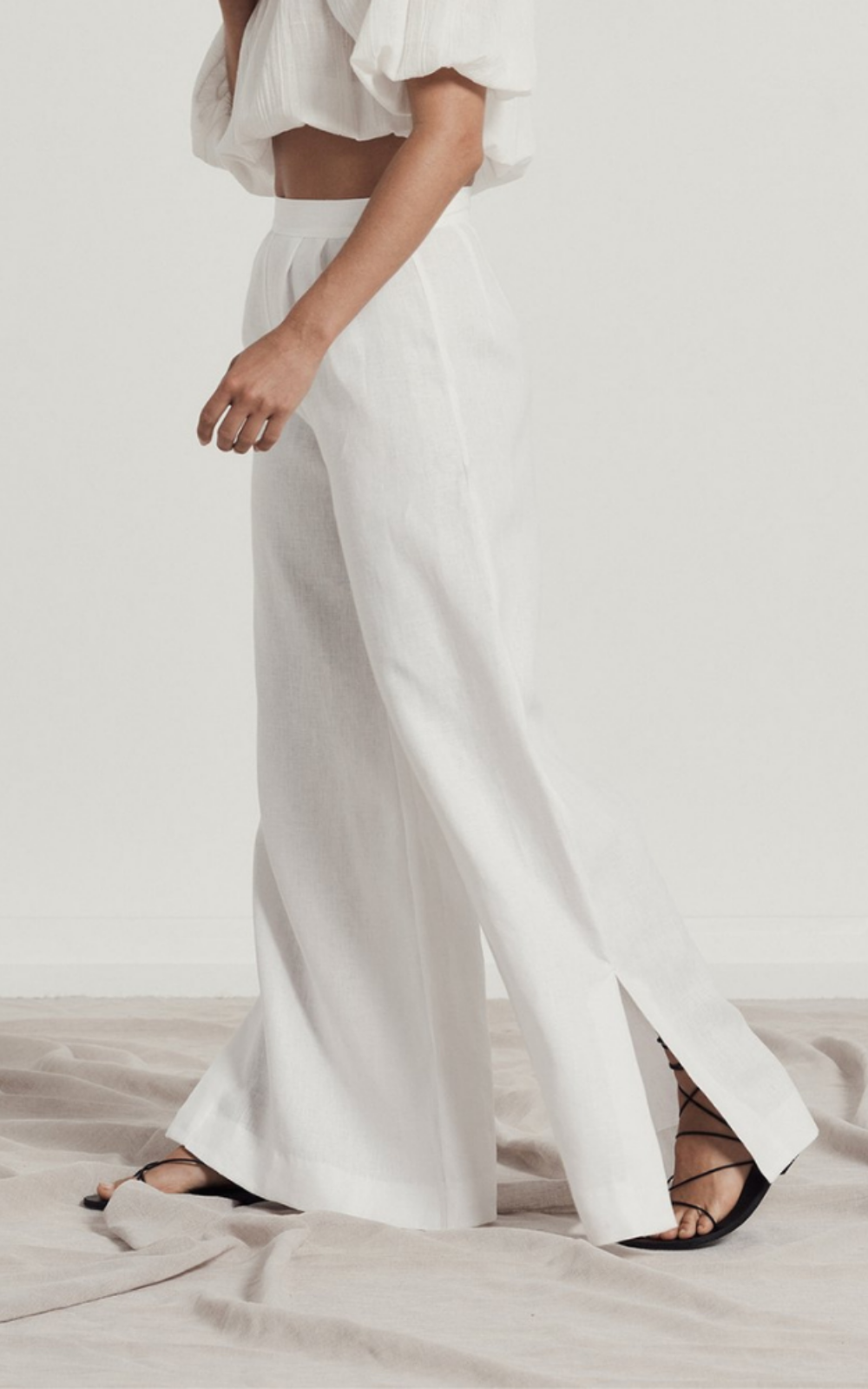 Chanel Flares - White