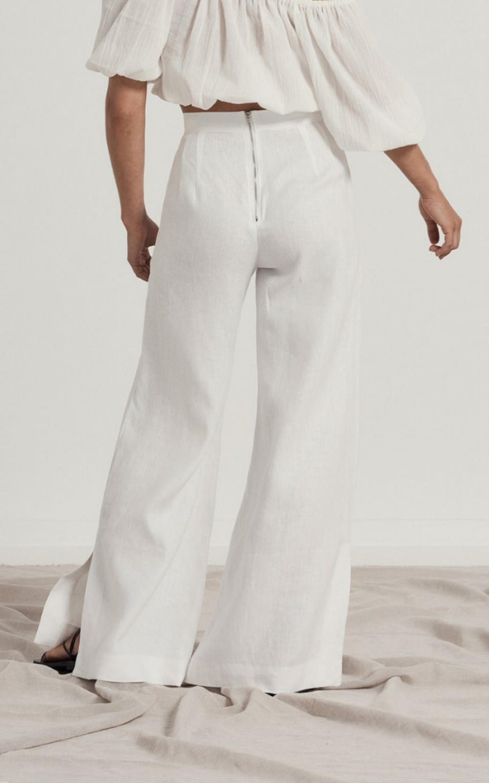 Chanel Flares - White