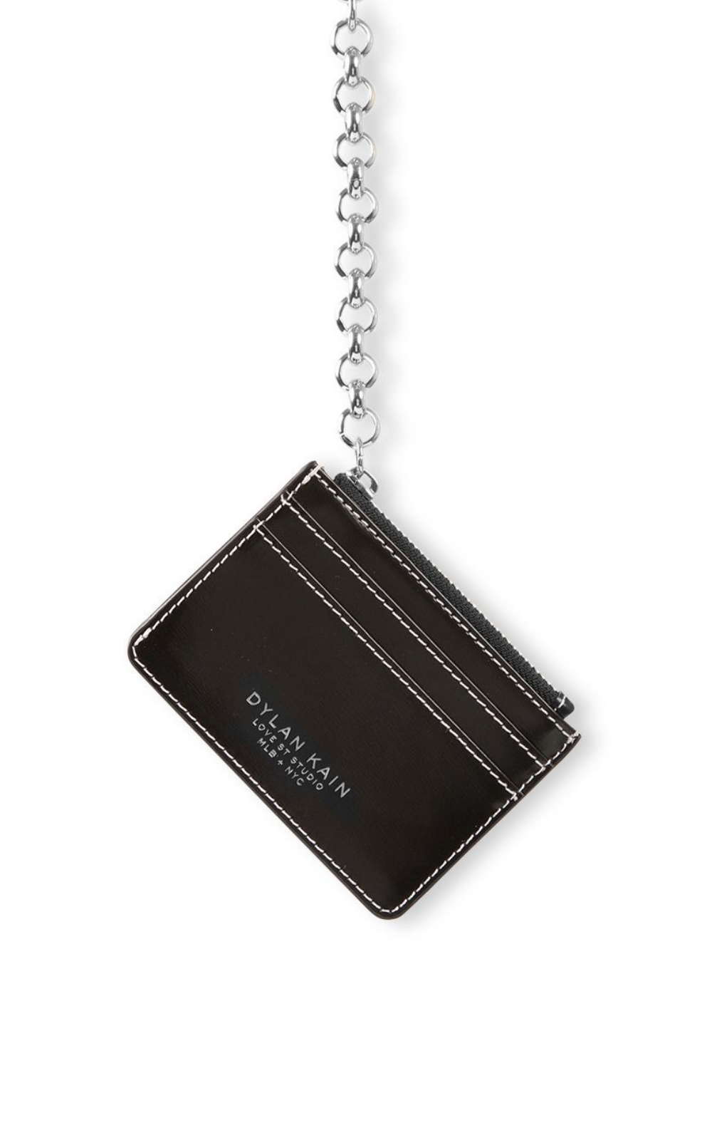 The Palvin Card Holder Black - Silver
