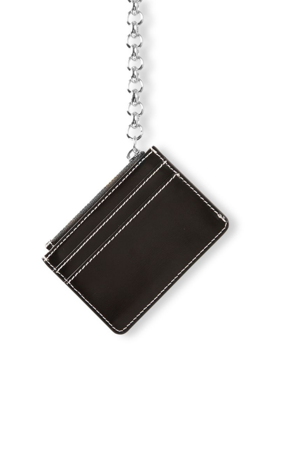 The Palvin Card Holder Black - Silver